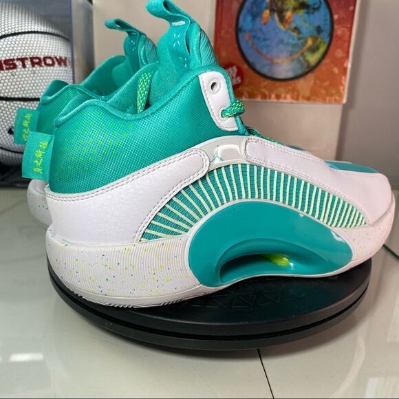🆕 Guo Ailun x Air Jordan 35 GS 'Jade' - Picture 5 of 13